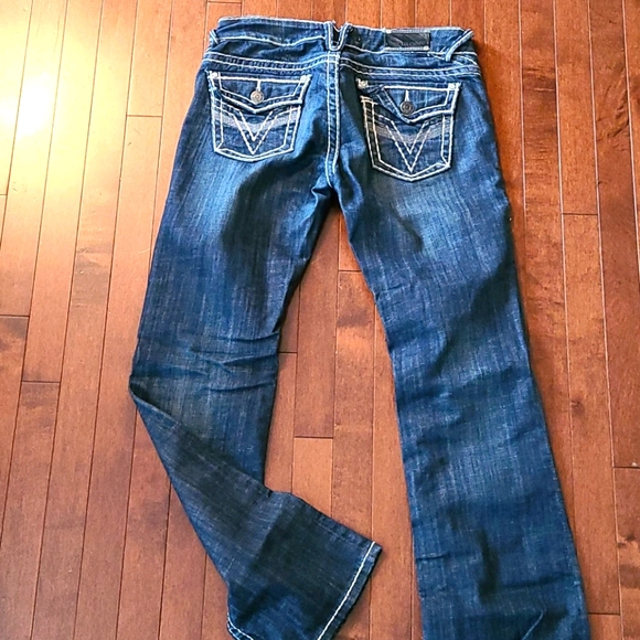 Women's dark vigoss boot cut jeans - Picture 3 of 4